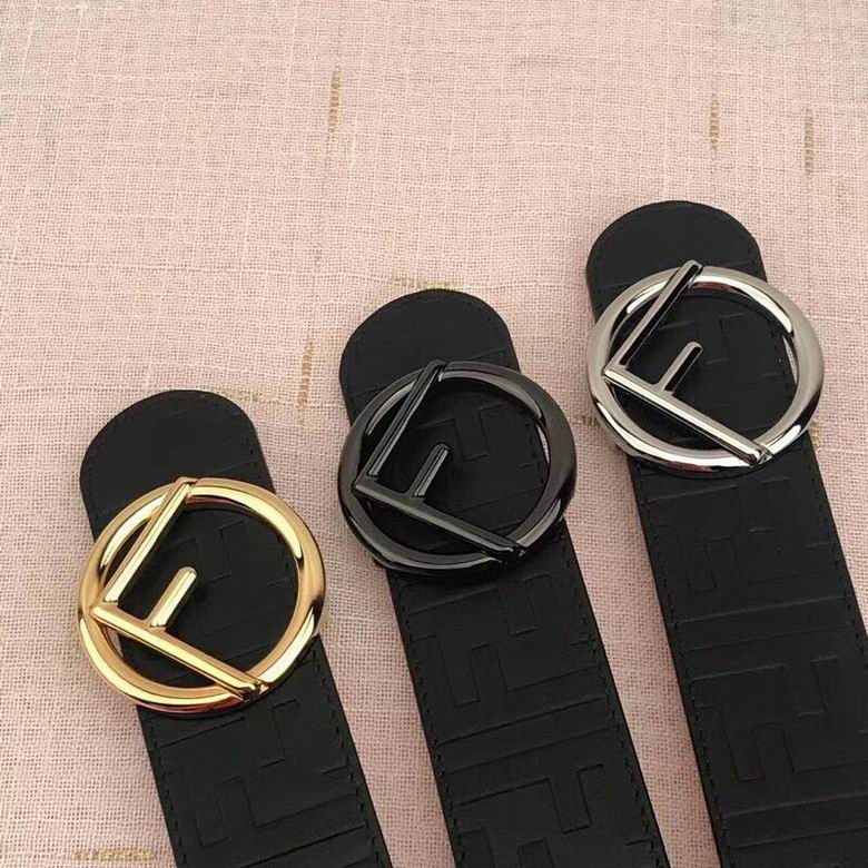 Fendi Belt 38mmX95-125cm 7D03